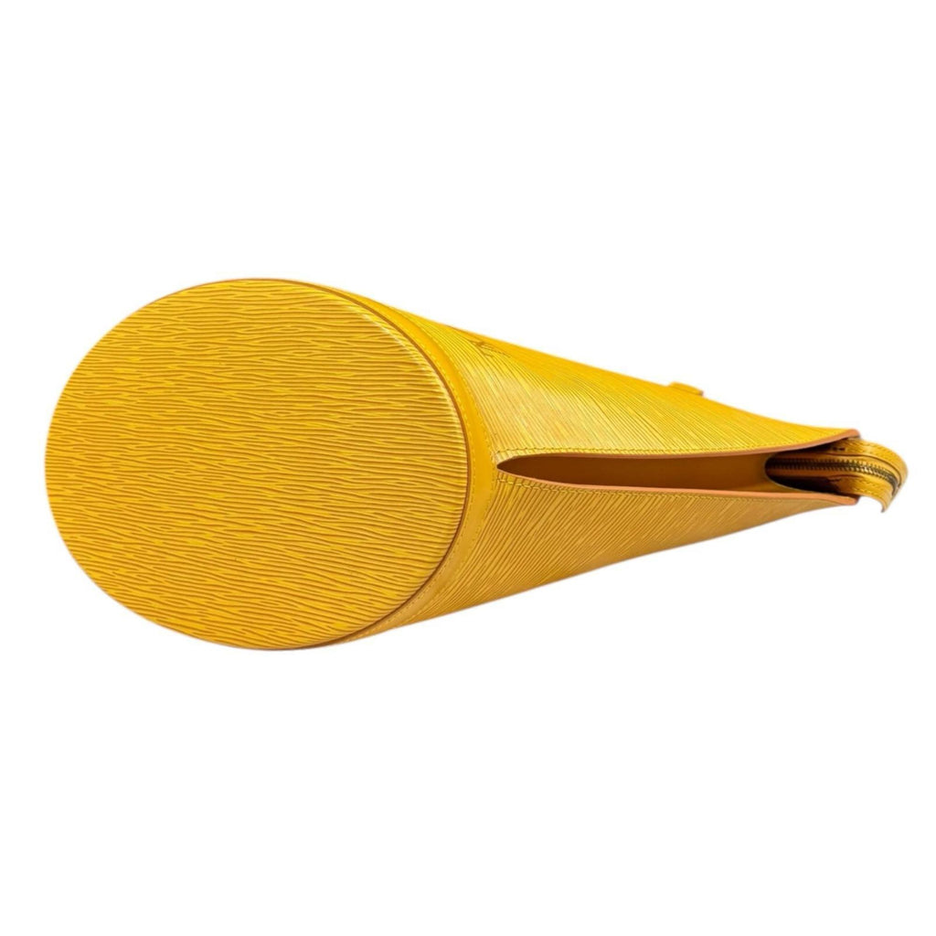 Louis Vuitton Epi Yellow Epi Leather Shoulder Bag