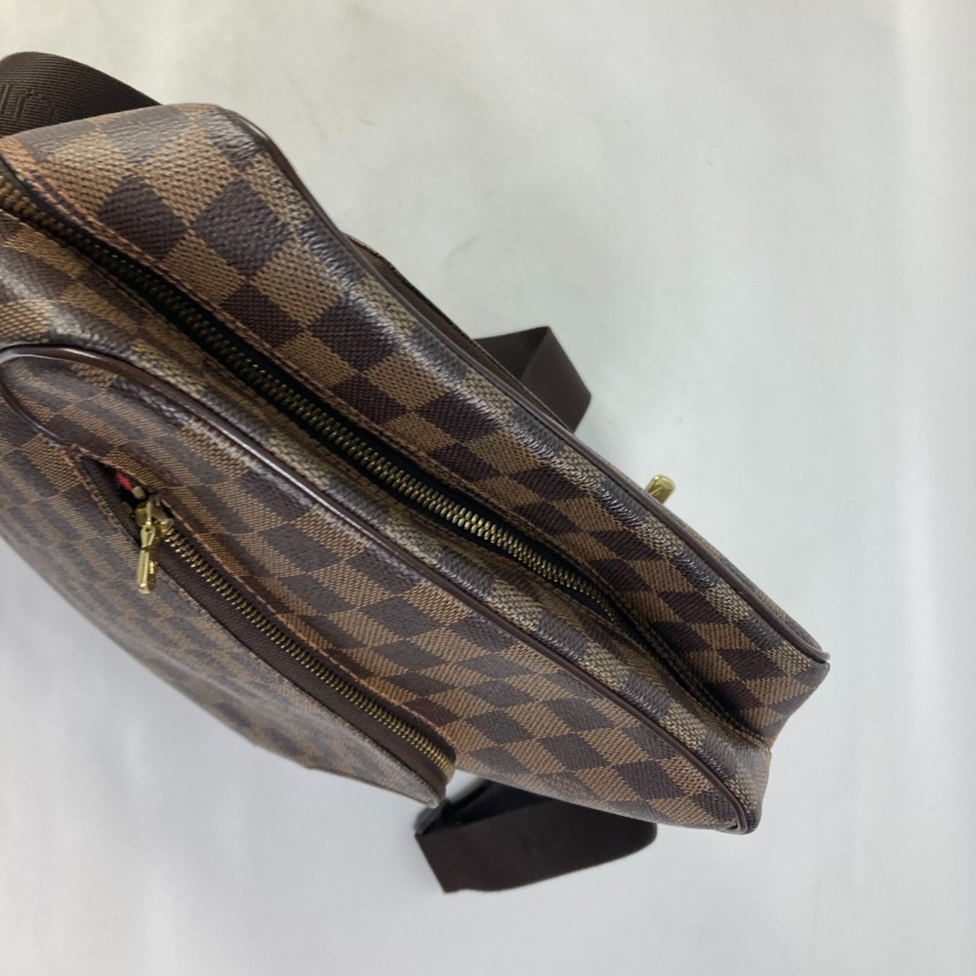 Louis Vuitton Brown Damier Canvas Ebene Damier Canvas Shoulder Bag