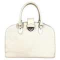 Louis Vuitton Lv Off White White Epi Leather Boston Bag Handbag Shoulder Bag