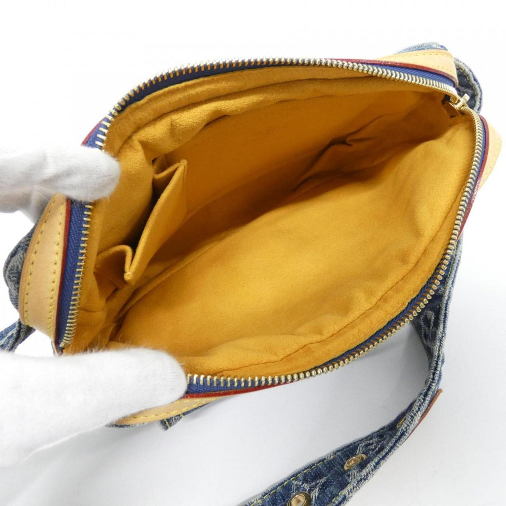 Louis Vuitton Blue Denim Canvas Shoulder Bag