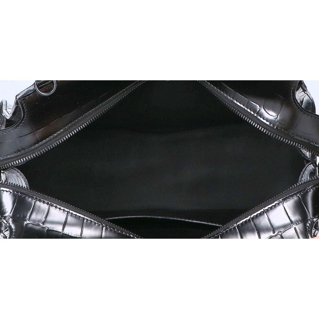 Balenciaga Black Leather Handbag Shoulder