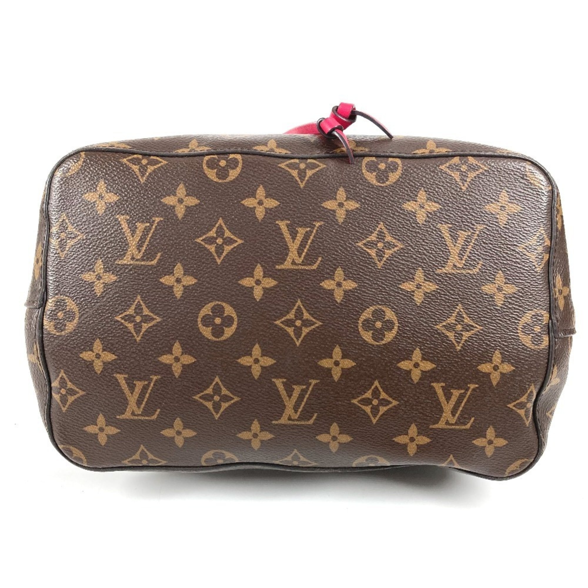 Louis Vuitton Brown Pink Monogram Shoulder Bag