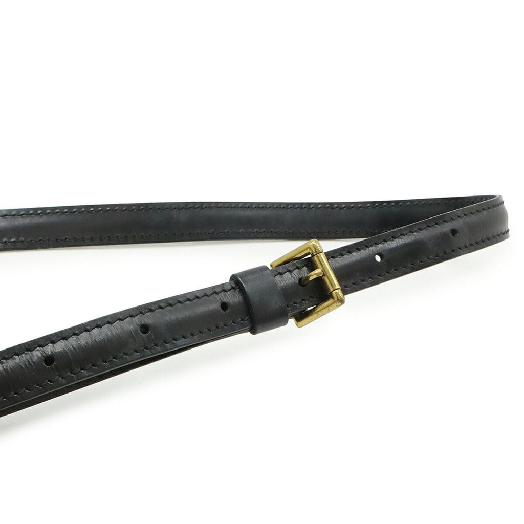 Louis Vuitton Noir Epi Leather Shoulder Bag