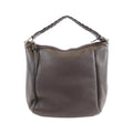 Gucci Dark Brown Leather Handbag (Pre-Owned)