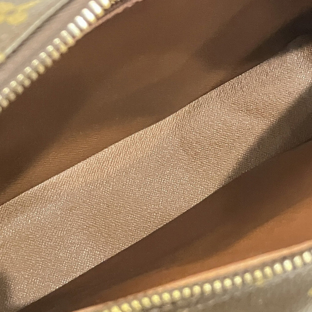 Louis Vuitton Brown Leather Shoulder Bag