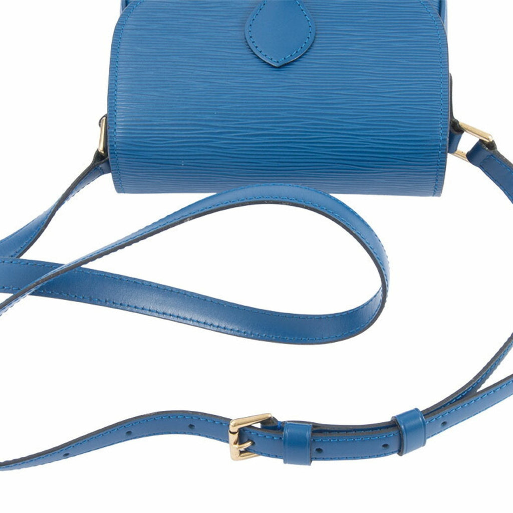 Louis Vuitton Toledo Blue Epi Leather Shoulder Bag