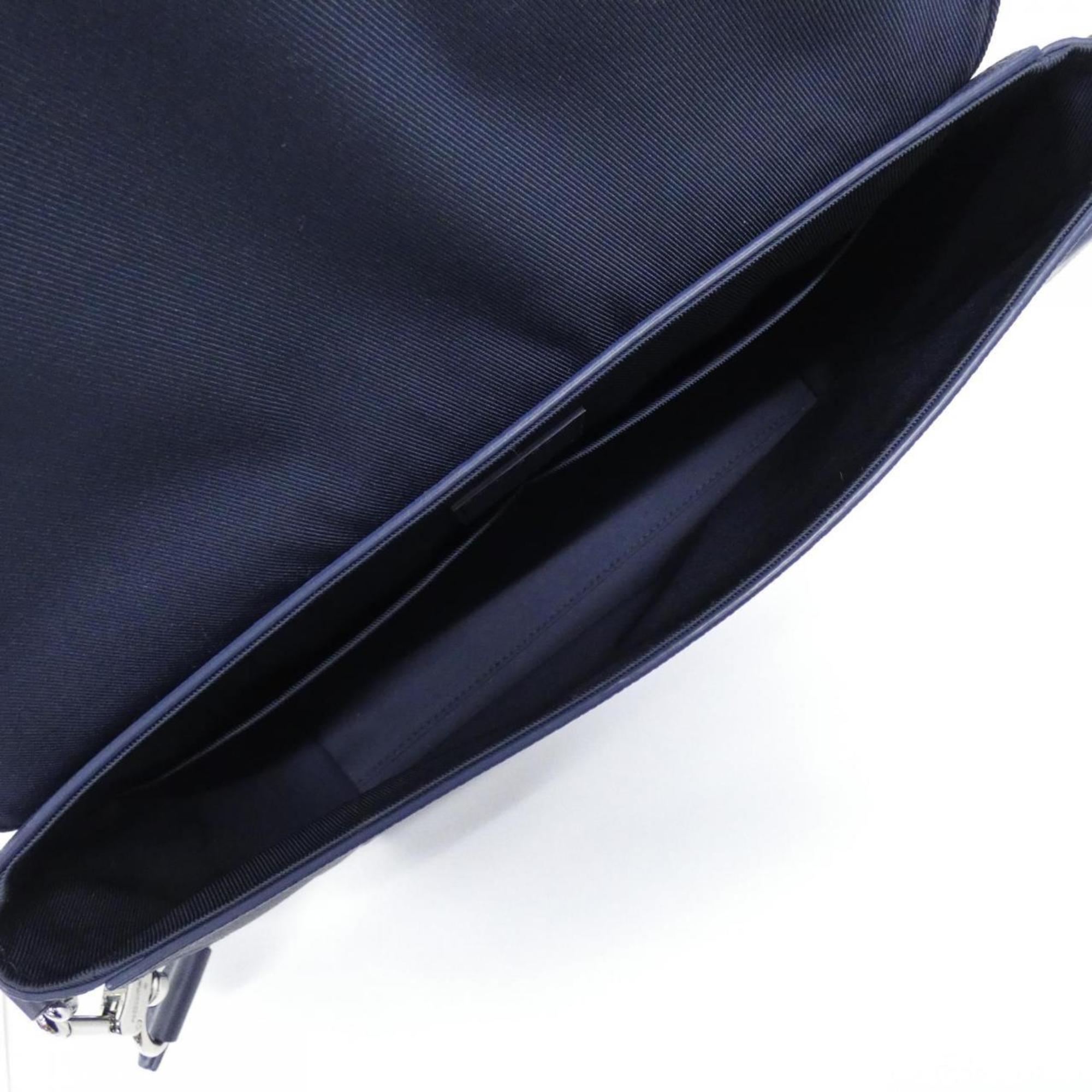 Louis Vuitton Ancre Leather Messenger Bag Shoulder Bag