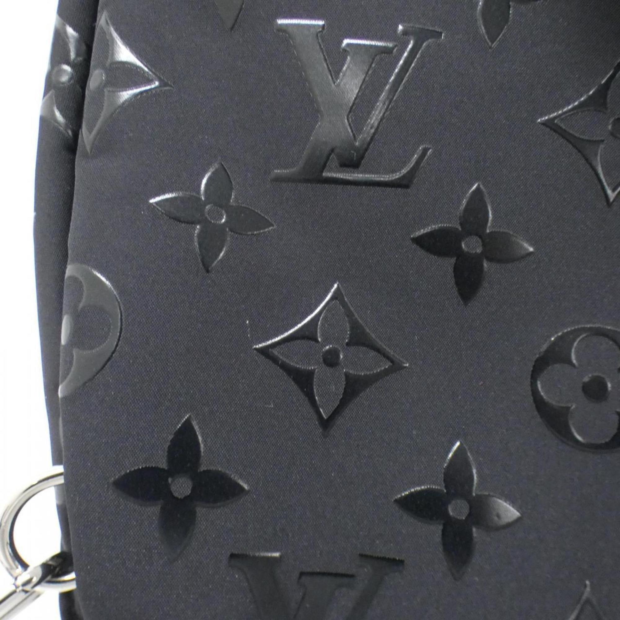 Louis Vuitton Black Nylon Canvas Backpack