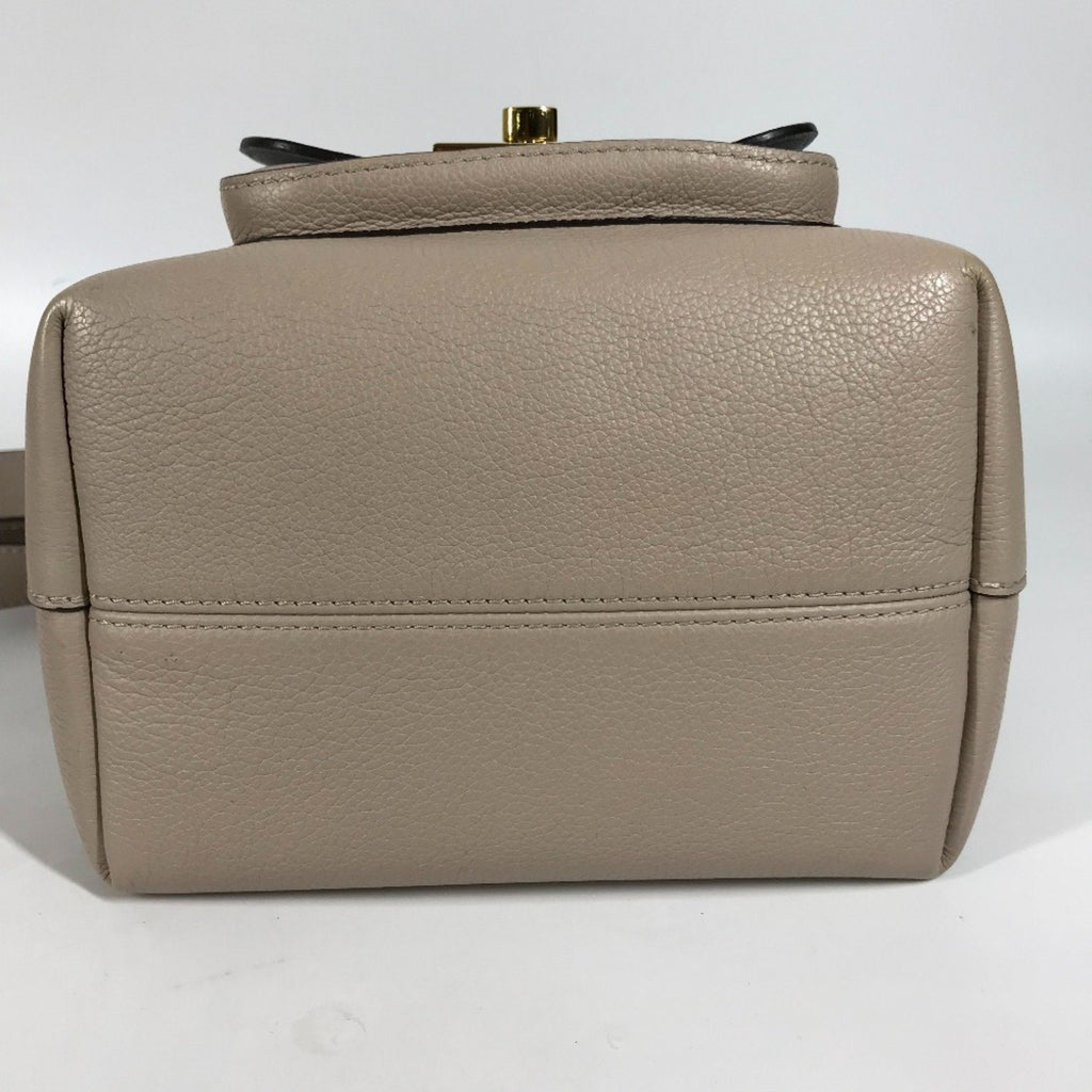 Louis Vuitton Beige Sand Leather Handbag Shoulder Bag