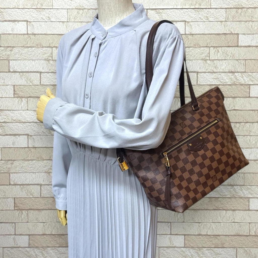 Louis Vuitton Brown Damier Canvas Tote Bag