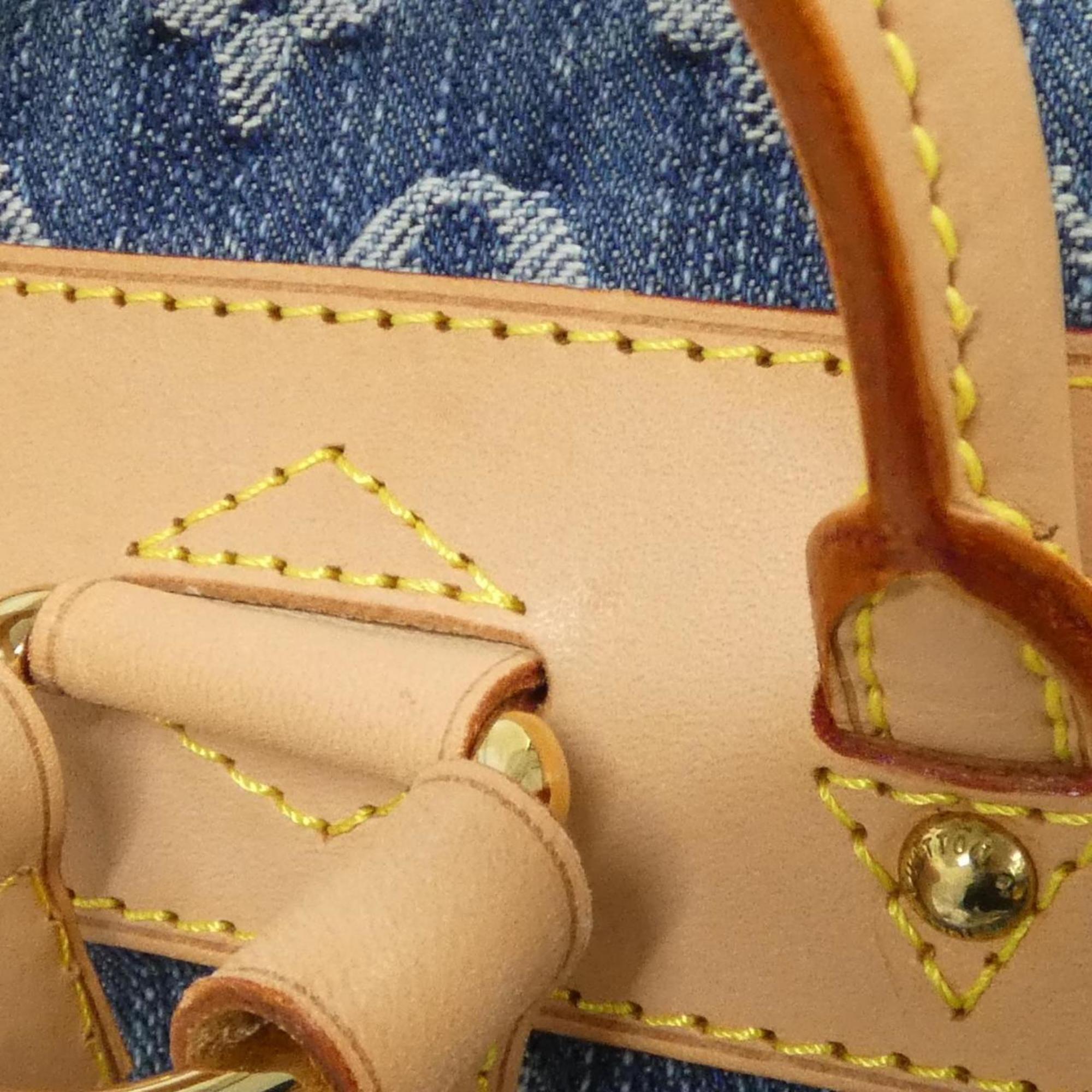 Louis Vuitton Monogram Denim Blue Monogram Denim Backpack