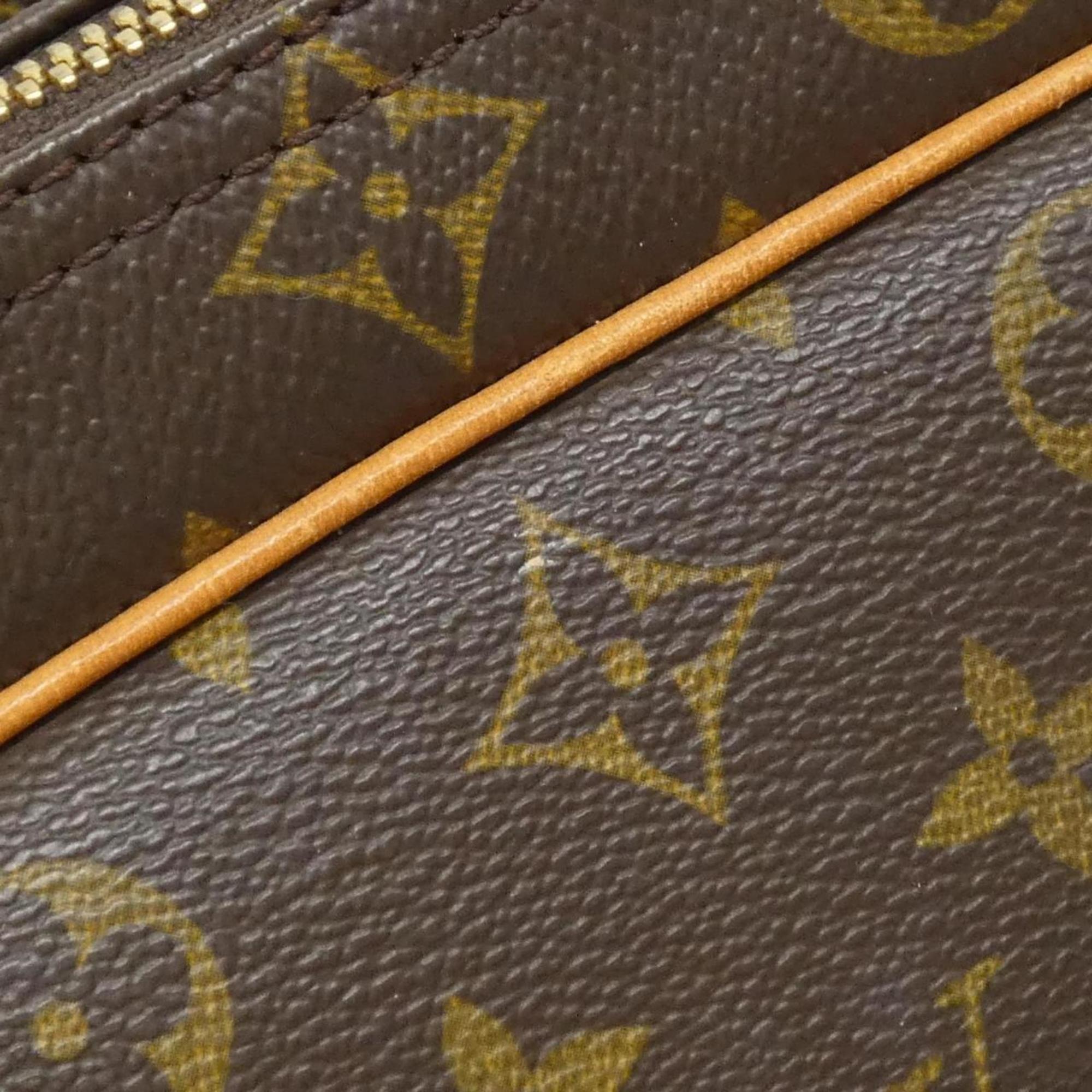 Louis Vuitton Marron Coated Canvas Shoulder Bag