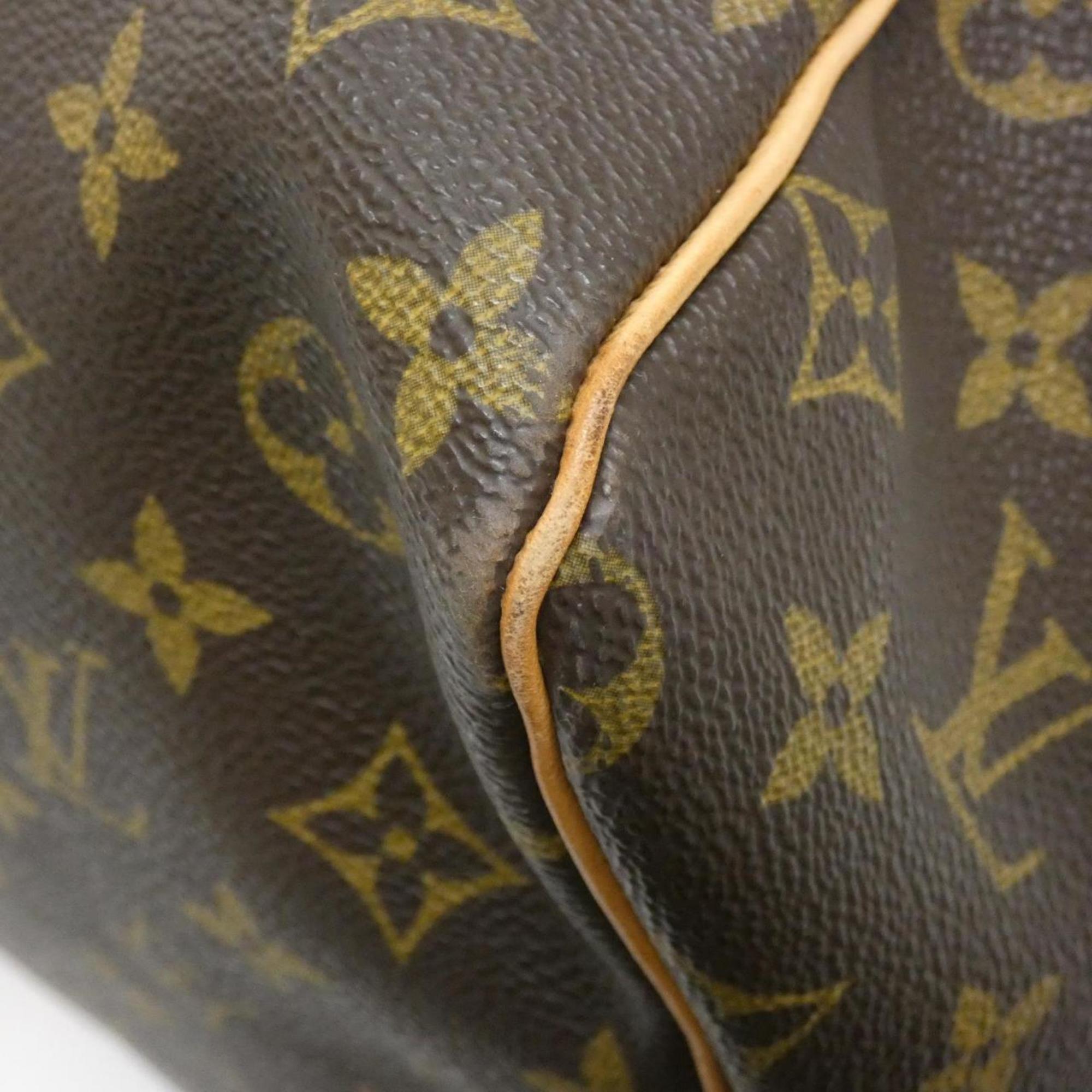 Louis Vuitton Monogram Marron Coated Canvas Boston Bag