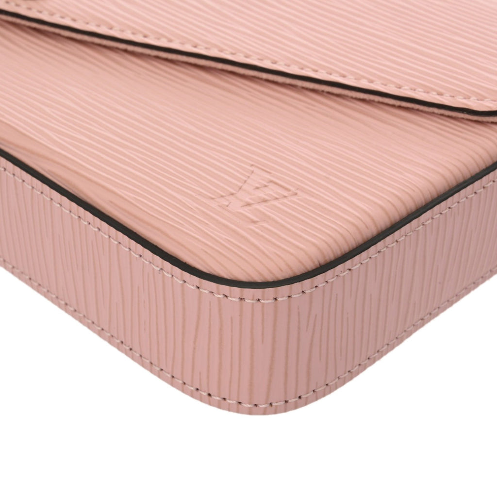 Louis Vuitton Epi Rose Ballerine Leather Shoulder Bag