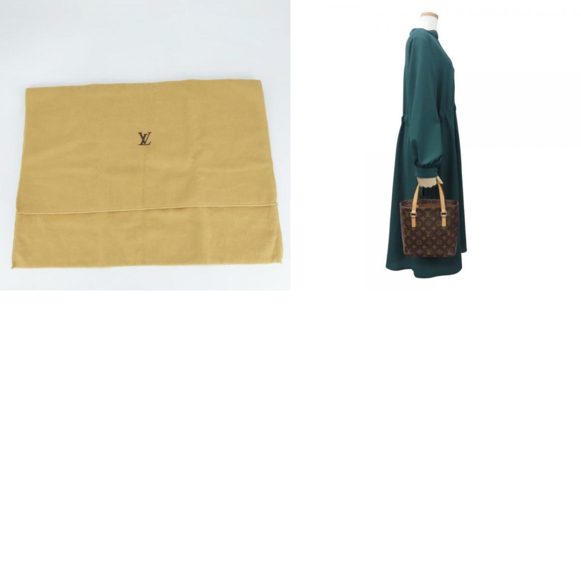 Louis Vuitton Brown Monogram Leather Handbag