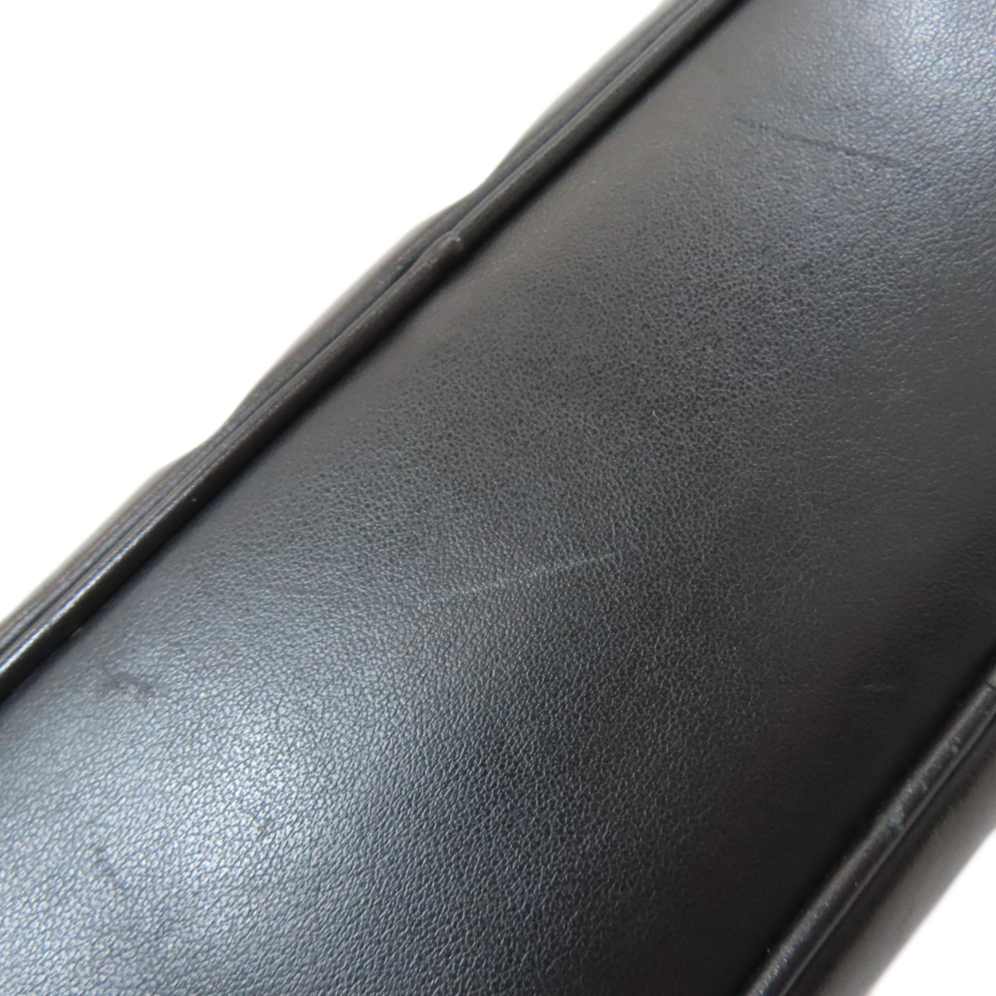 Prada Black Leather Shoulder Bag