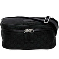 Gucci Black Nylon Fanny Pack Sling Bag (Pre-Owned)