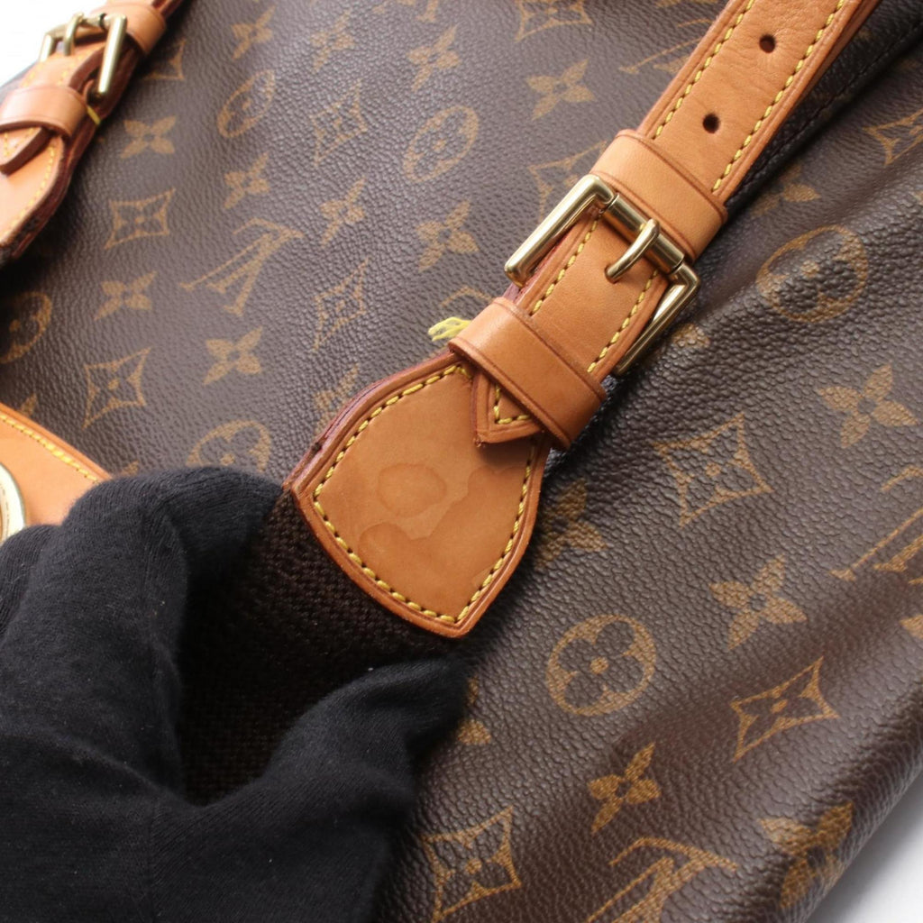 Louis Vuitton Brown Monogram Coated Canvas Backpack
