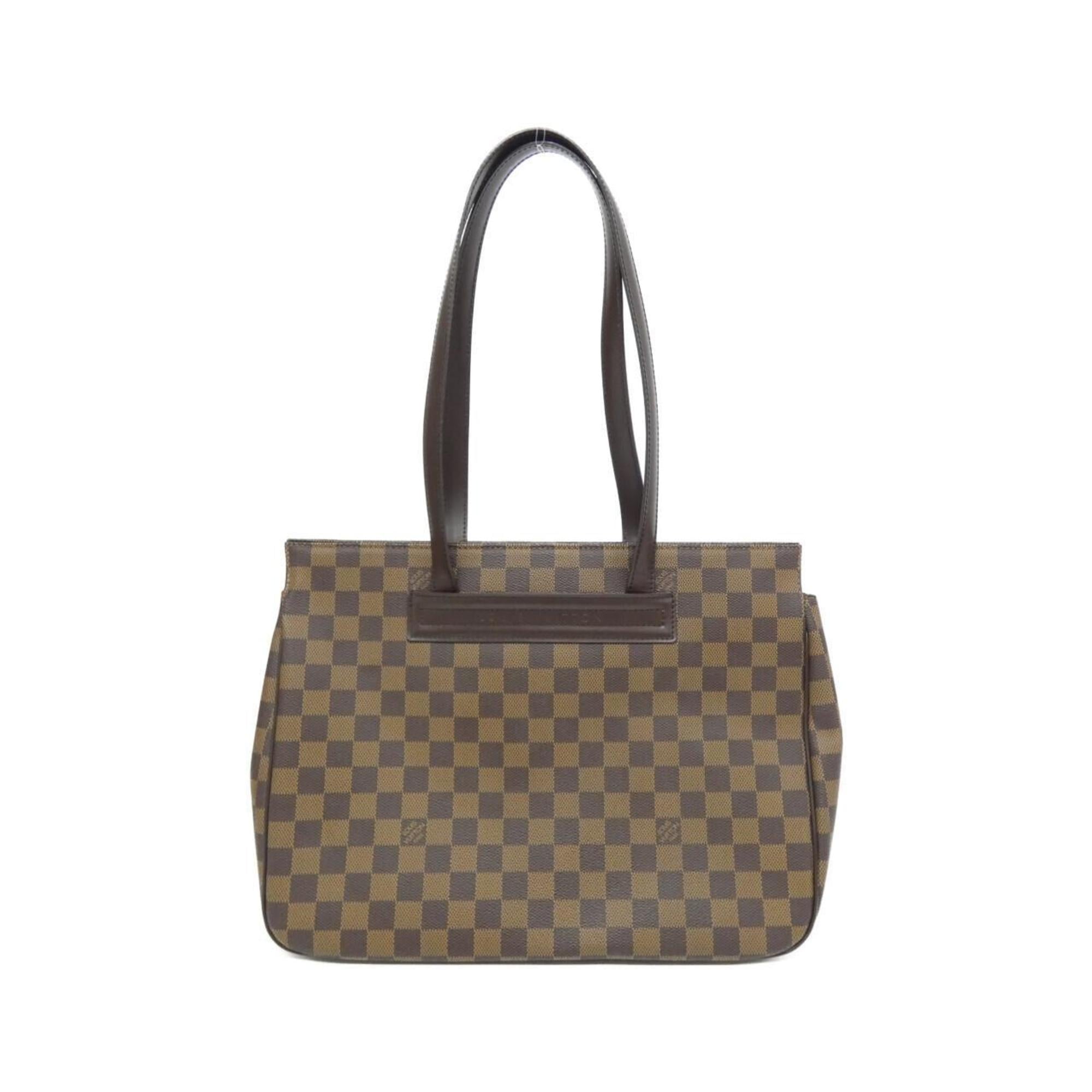 Louis Vuitton Ebene Coated Canvas Handbag