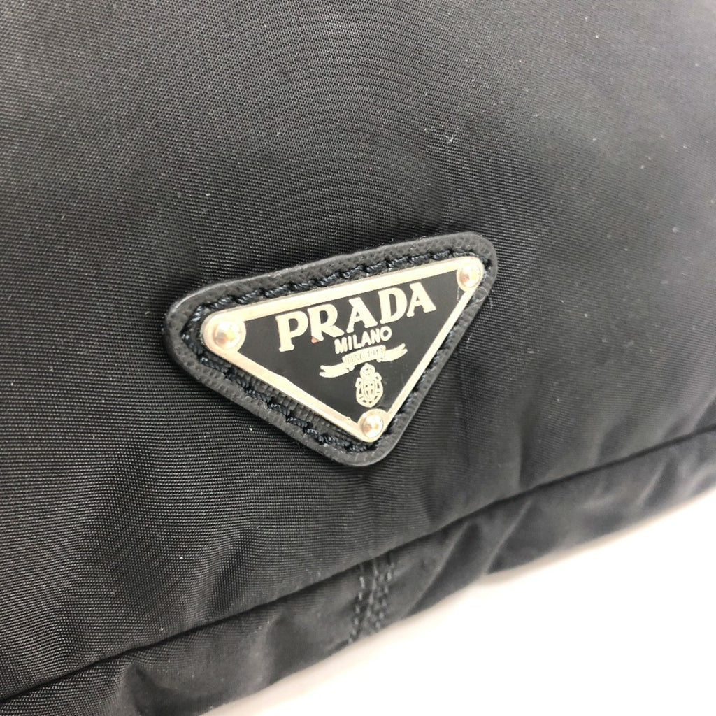 Prada Black Nylon Clutch Bag