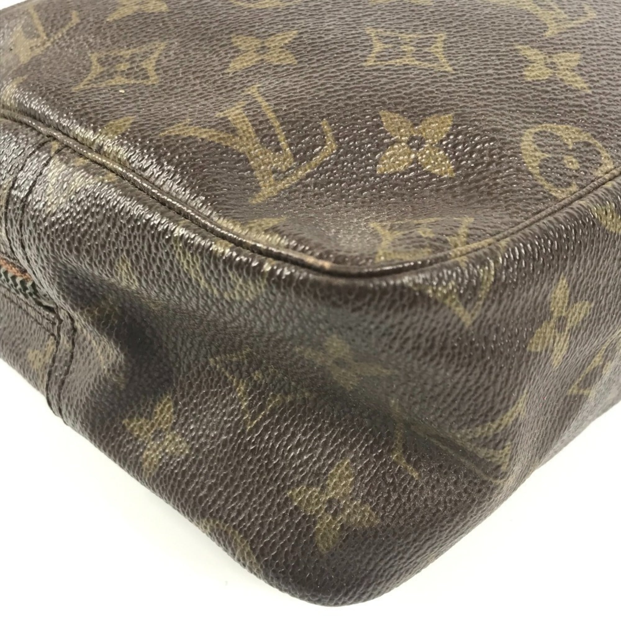 Louis Vuitton Monogram Brown Monogram Clutch Bag Pouch