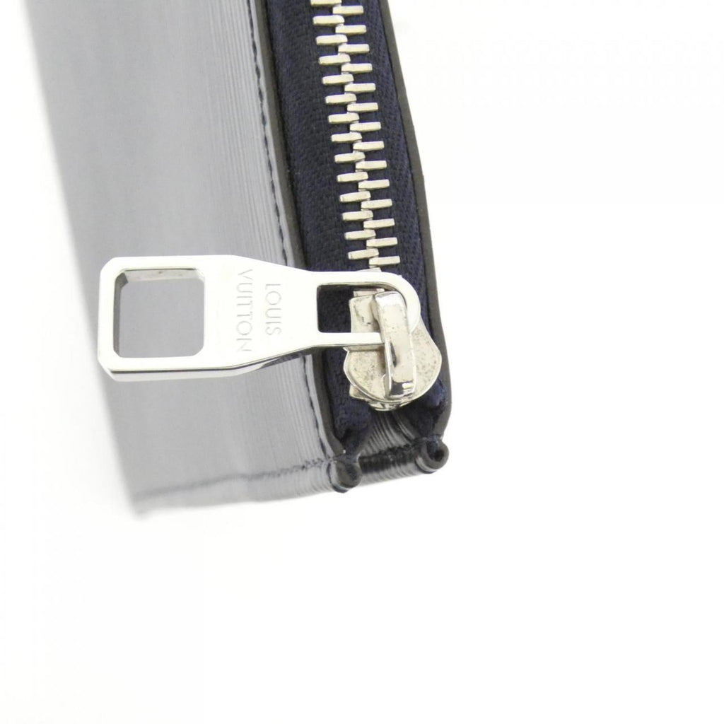 Louis Vuitton Blue Marine Leather Clutch Bag Pochette