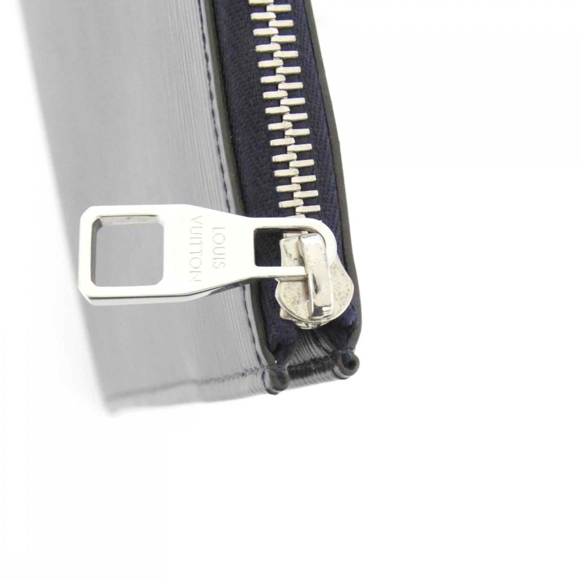 Louis Vuitton Blue Marine Leather Clutch Bag Pochette