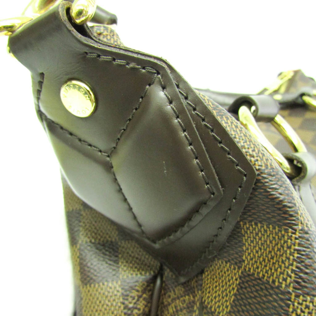 Louis Vuitton Damier Ebene Damier Canvas Handbag Shoulder Bag