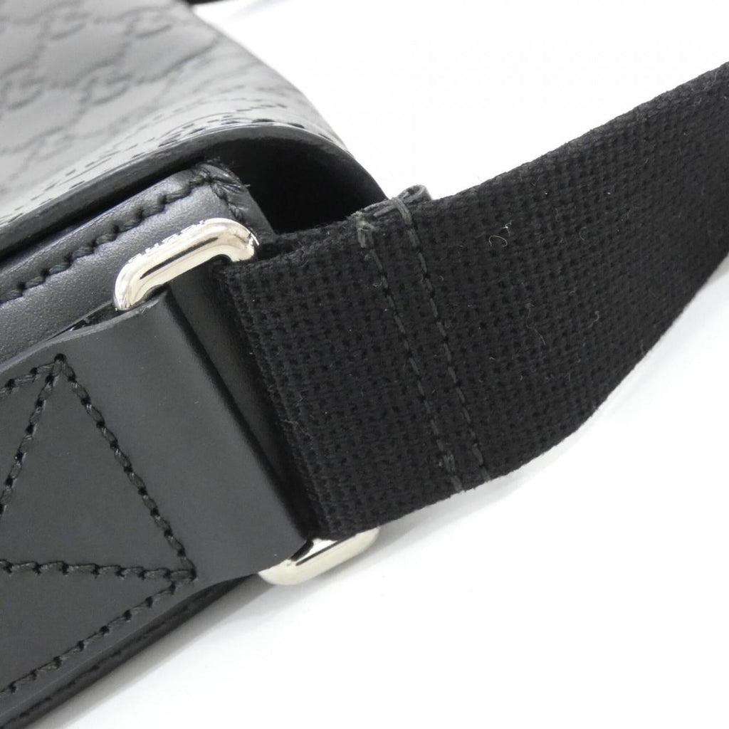Gucci Black Leather Shoulder Bag (Pre-Owned)