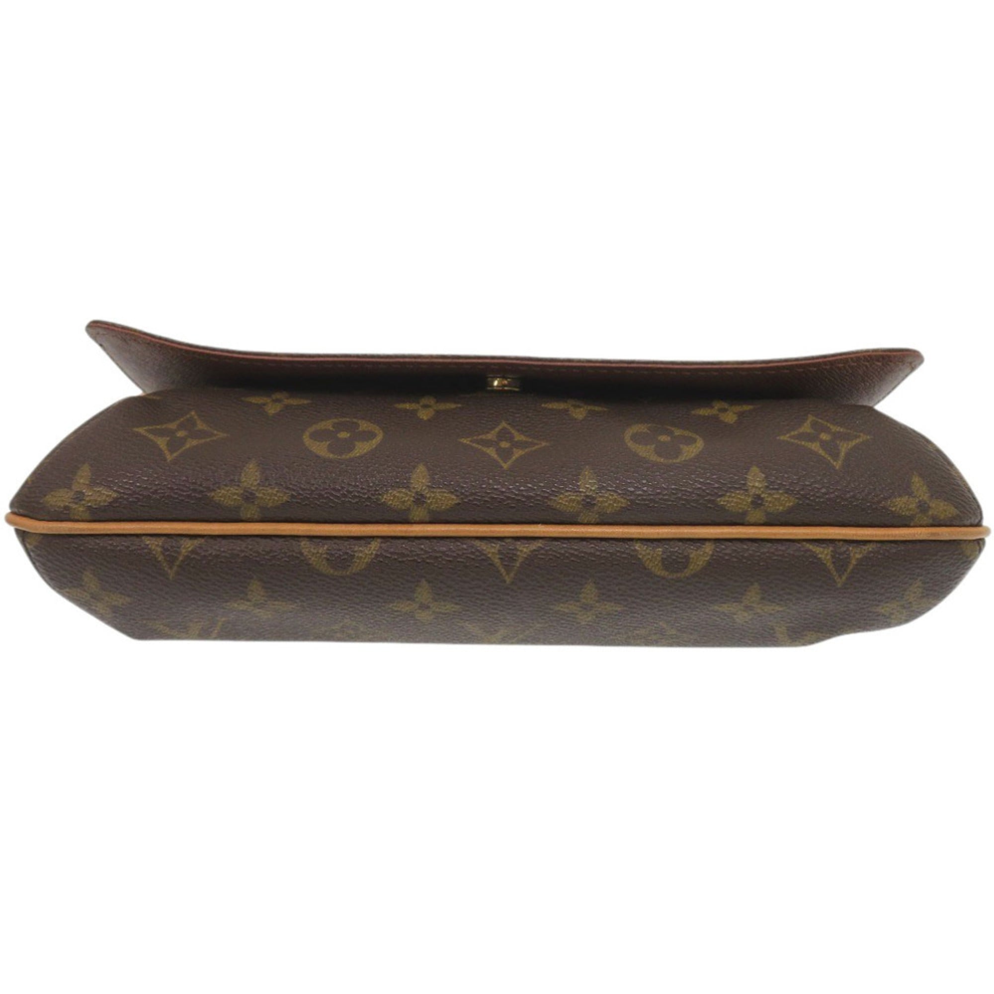 Louis Vuitton Brown Monogram Canvas Shoulder Bag