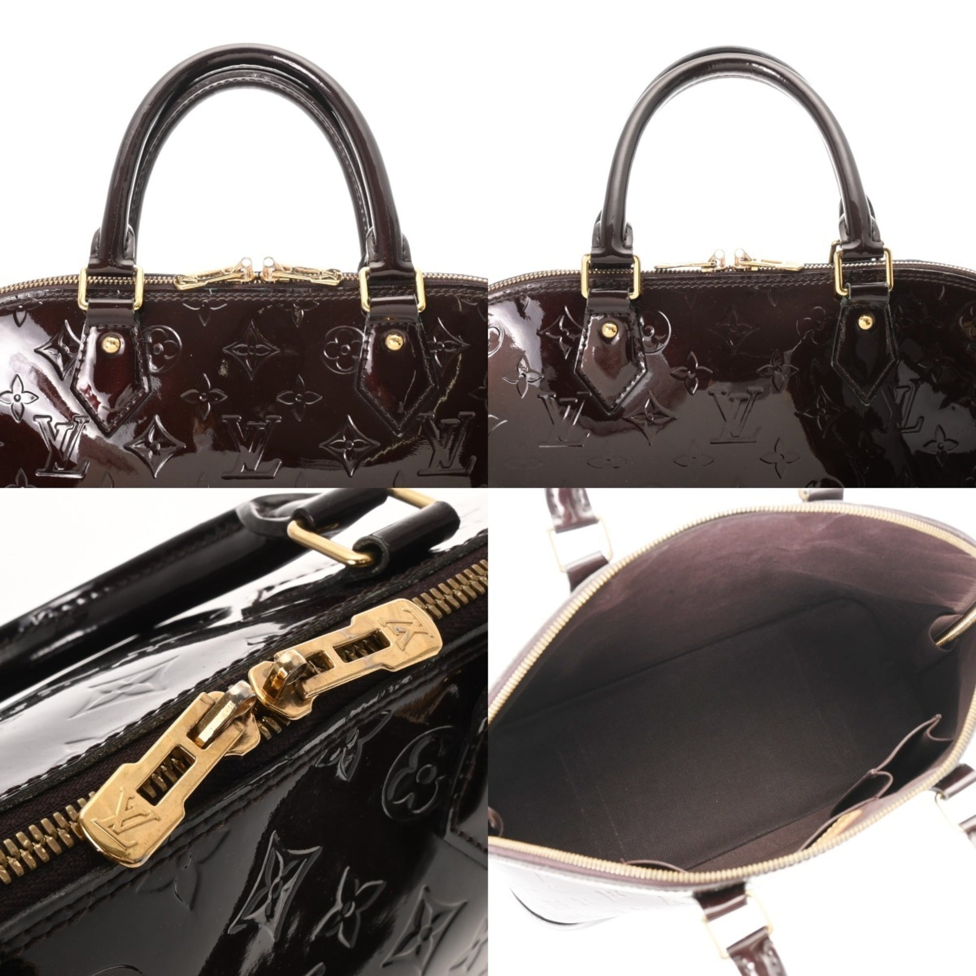 Louis Vuitton Monogram Vernis Amarante Monogram Vernis Handbag