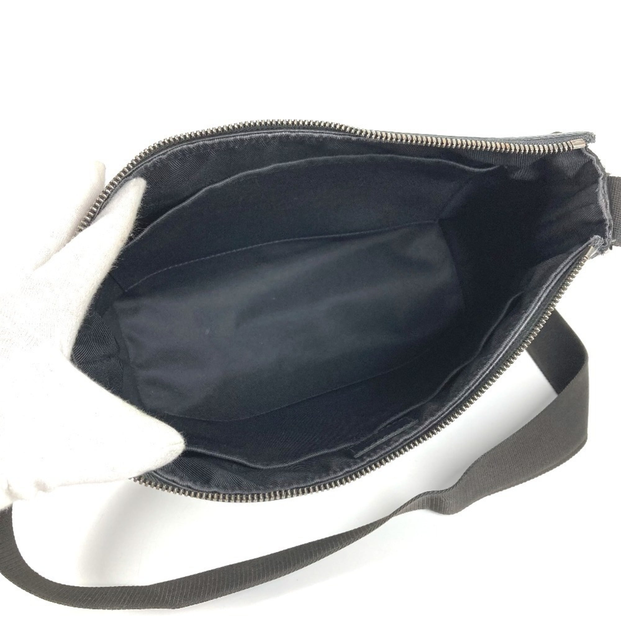 Louis Vuitton Black Monogram Eclipse Canvas Messenger Bag Shoulder Bag