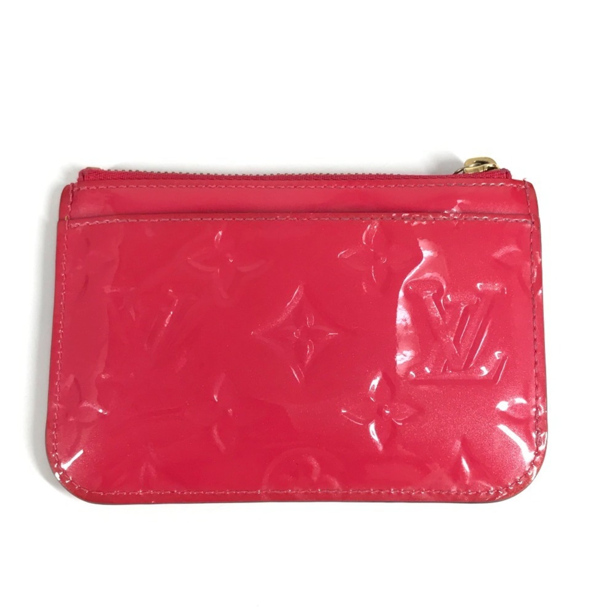Louis Vuitton Monogram Vernis Pink Monogram Vernis Coin Purse/Coin Case