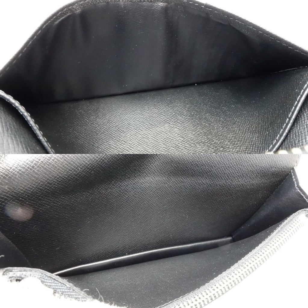 Louis Vuitton Black Canvas Coin Purse/Coin Case