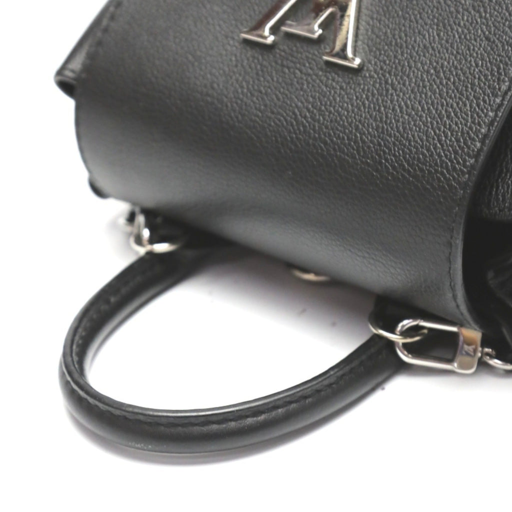 Louis Vuitton Black Noir Leather Backpack