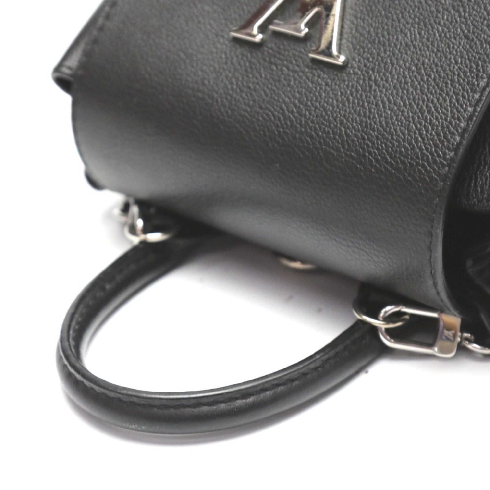 Louis Vuitton Black Noir Leather Backpack