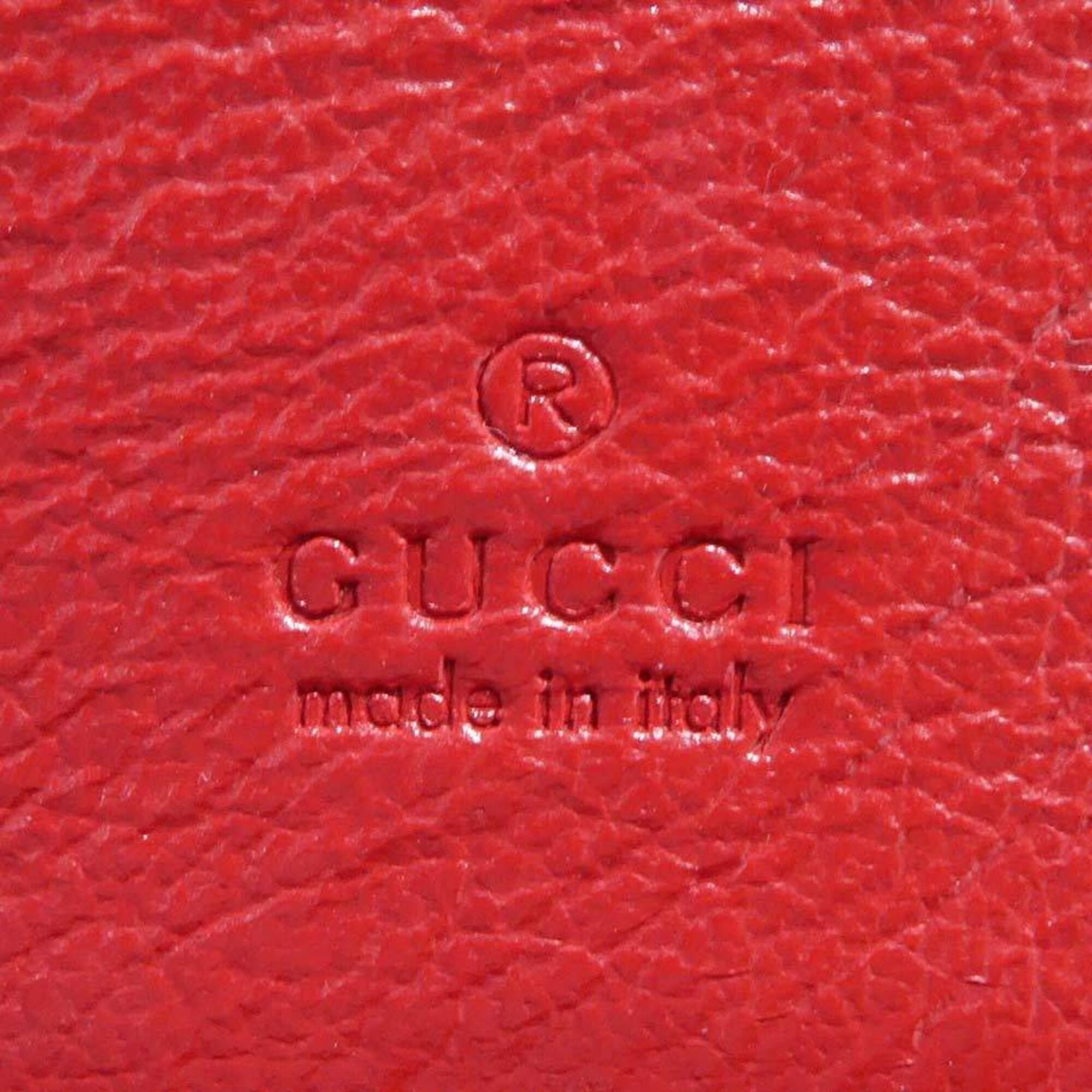 Gucci Blue Pink Gg Canvas Wallet (Bi-Fold) (Pre-Owned)
