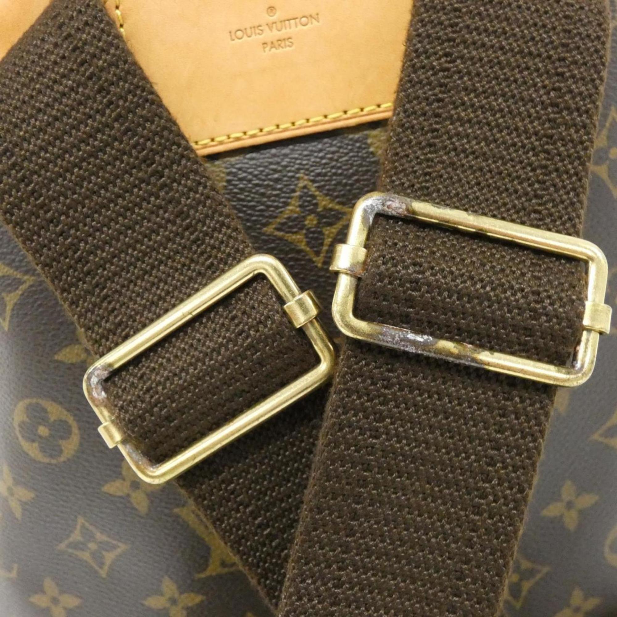 Louis Vuitton Marron Coated Canvas Backpack