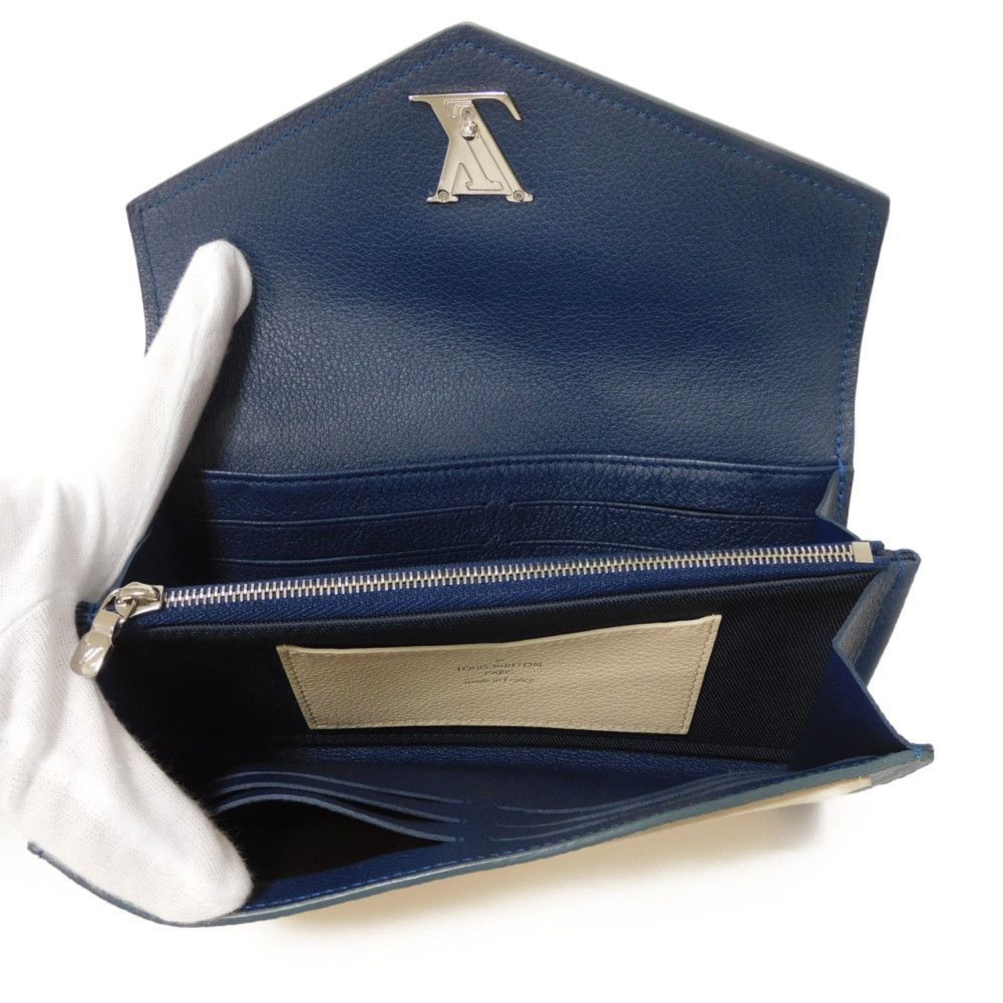 Louis Vuitton Blue Jean Long Wallet