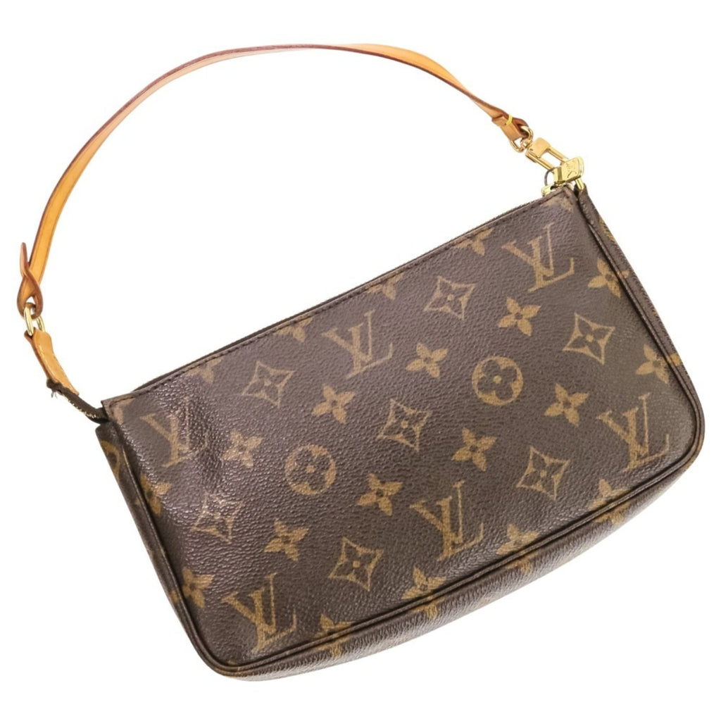 Louis Vuitton Brown Monogram Monogram Pochette Pouch