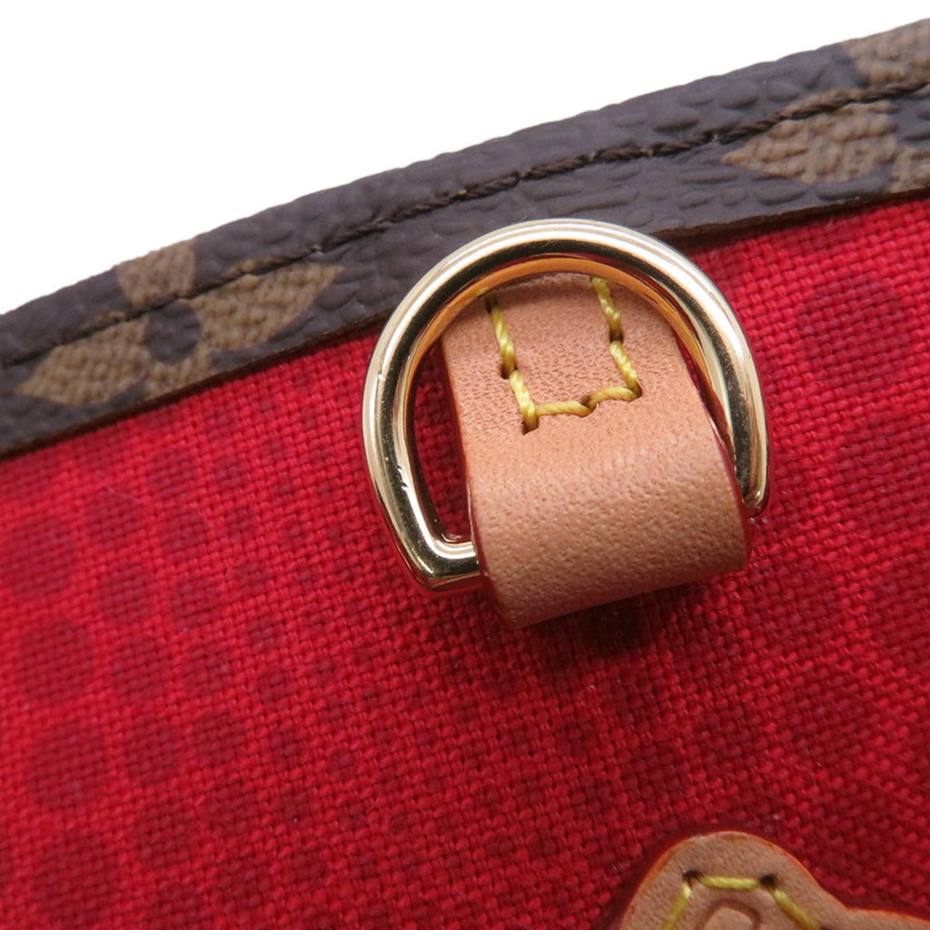 Louis Vuitton Monogram Red Color Monogram Tote Bag