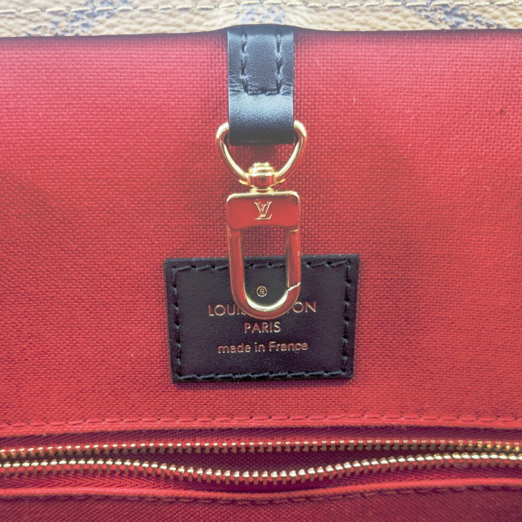 Louis Vuitton Brown Monogram Monogram Reverse Monogram Reverse Monogram Handbag Shoulder Bag Tote Bag
