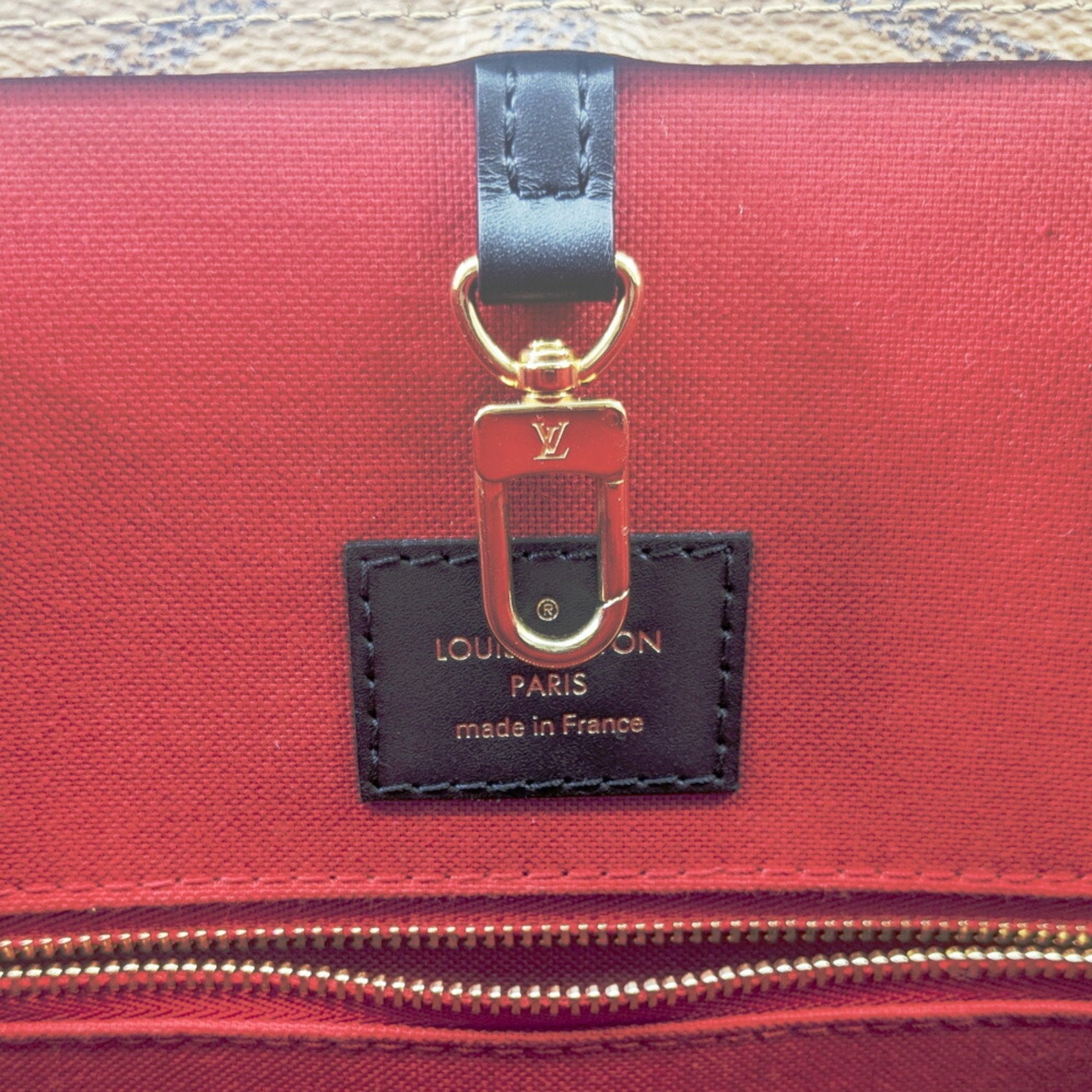 Louis Vuitton Brown Monogram Monogram Reverse Monogram Reverse Monogram Handbag Shoulder Bag Tote Bag