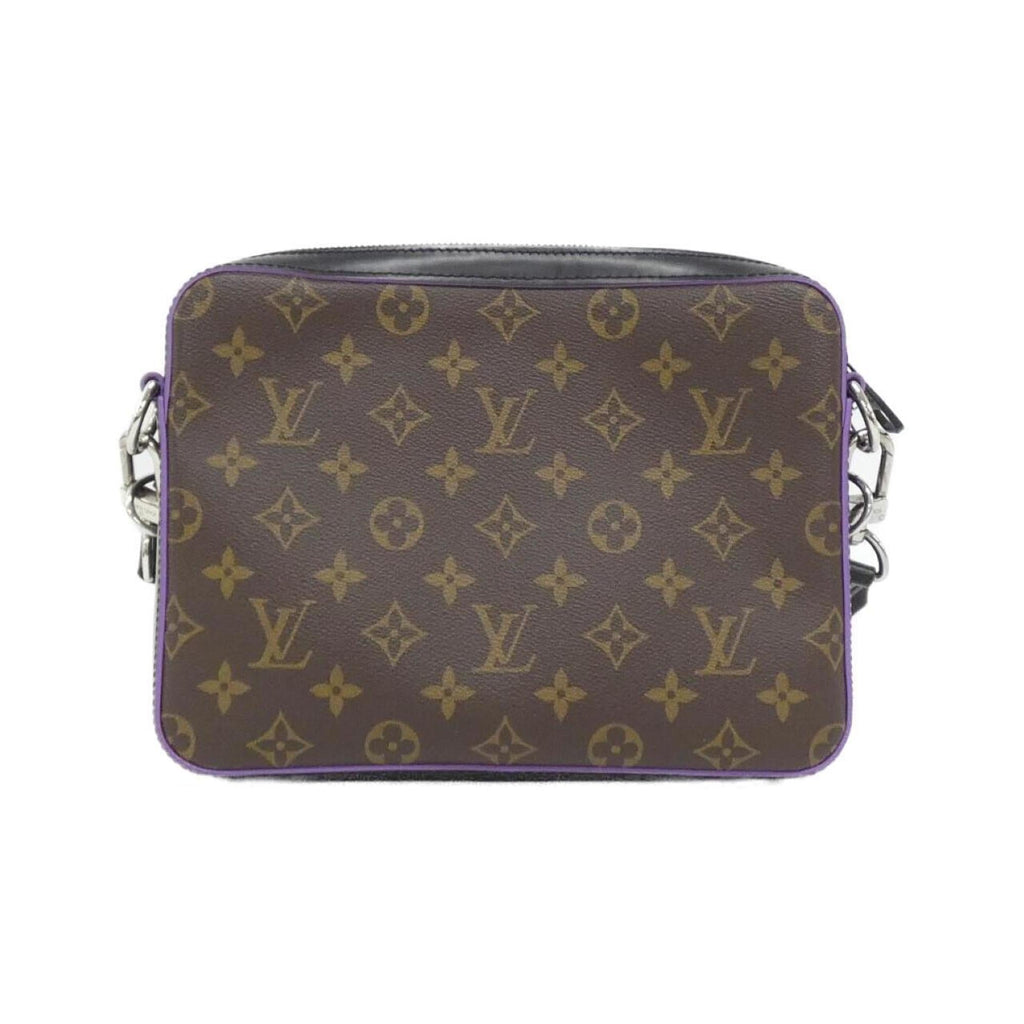 Louis Vuitton Dark Brown Marron Coated Canvas Shoulder Bag