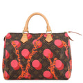 Louis Vuitton Monogram Ramages Red Color Monogram Ramages Boston Bag Handbag