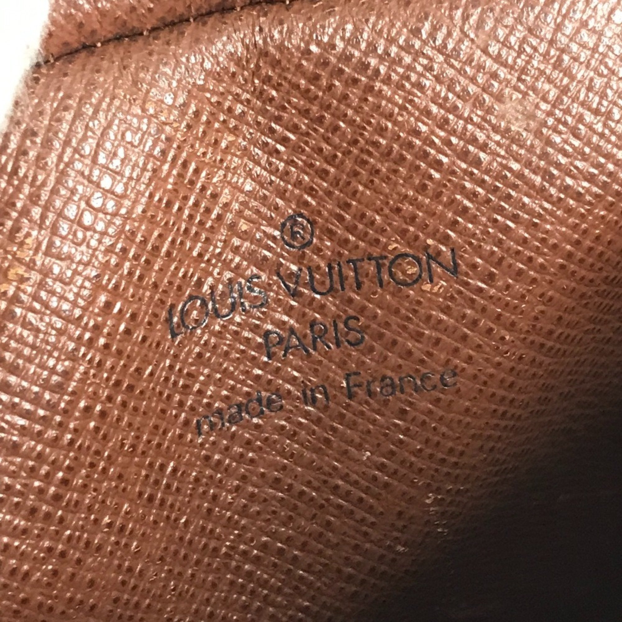 Louis Vuitton Brown Monogram Canvas Pochette Shoulder Bag