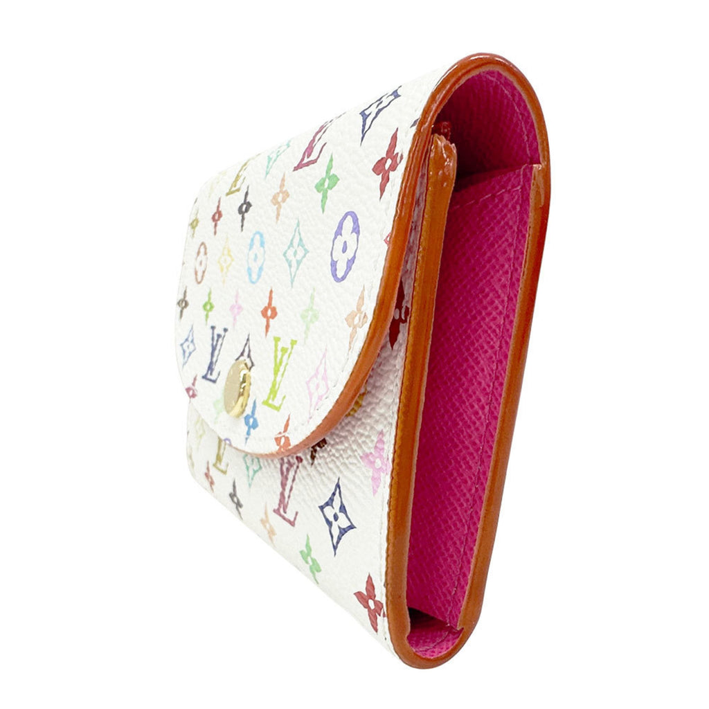 Louis Vuitton Multi-Color White Monogram Multicolore Coin Purse/Coin Case
