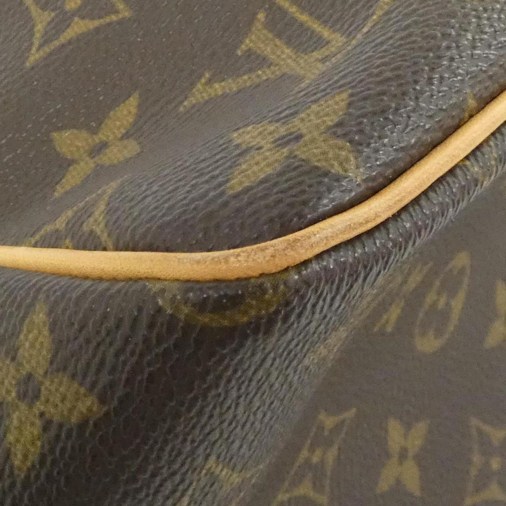 Louis Vuitton Marron Coated Canvas Handbag
