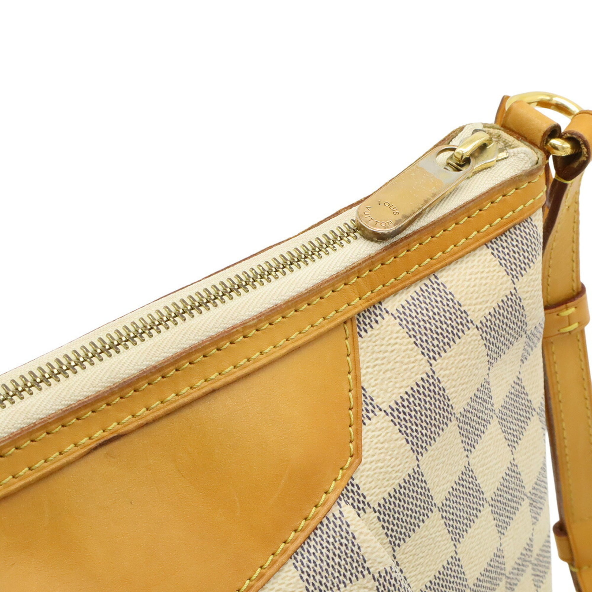 Louis Vuitton Ivory Canvas Shoulder Bag