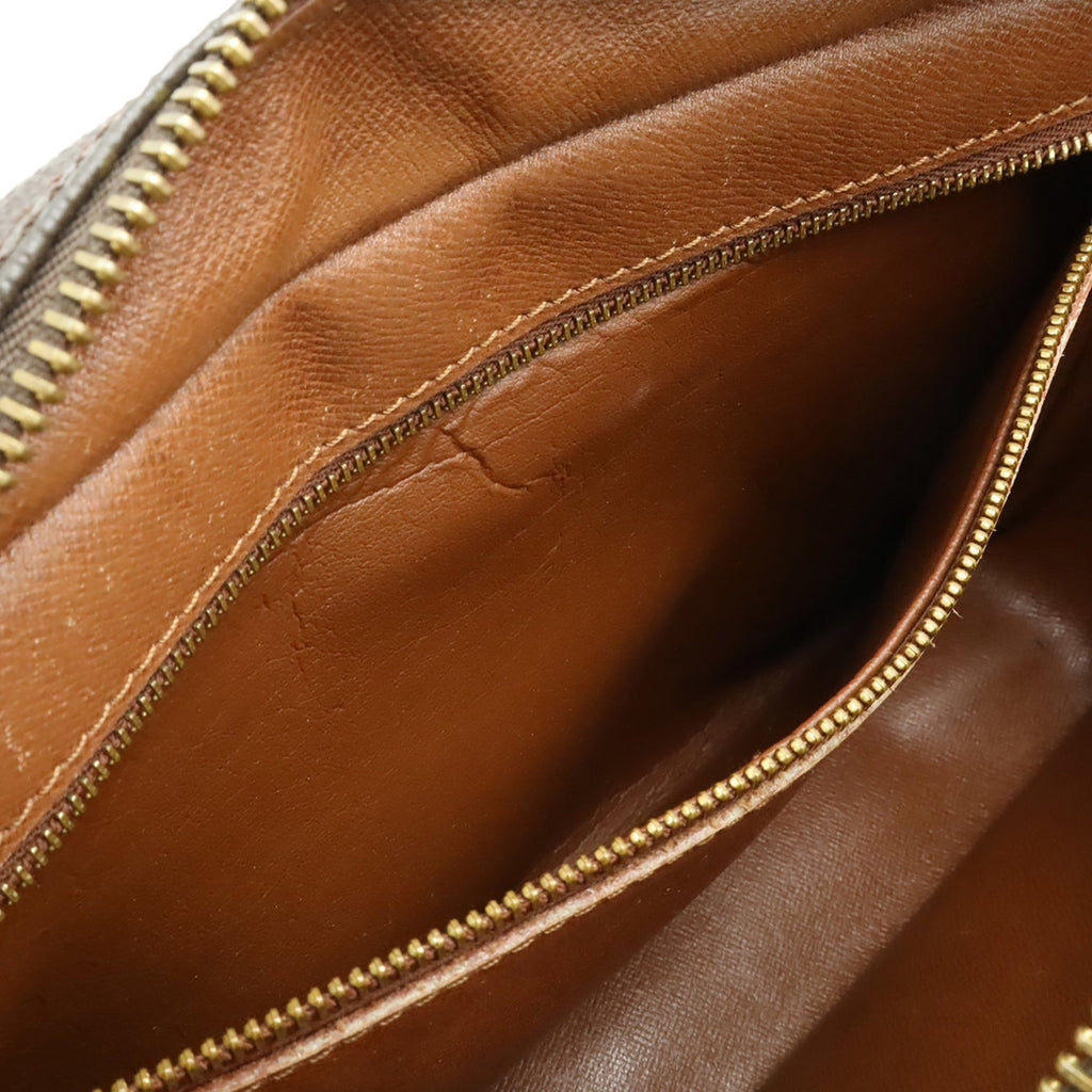 Louis Vuitton Black Brown Monogram Monogram Shoulder Bag